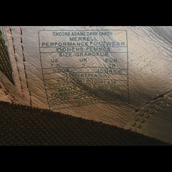 Merrell Ortholite Women’s Brown Performance Shoes - Picture 8 of 9